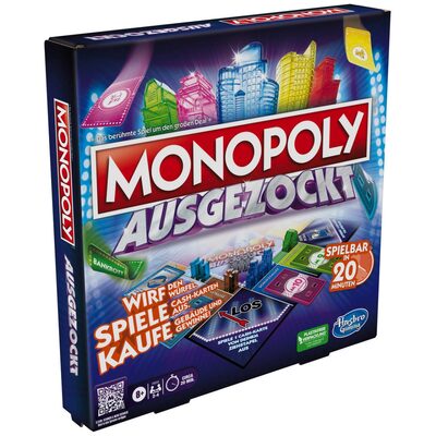 HASBRO F8555100 Monopoly Ausgezockt