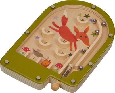 DIE SPIEGELBURG 22062 Flipper-Spiel - Winterzauber im Weihnachtswald, sortiert