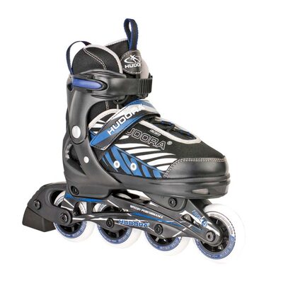 HUDORA 28240 Inline Skates Leon, Gr. 37-40, schwarz/blau