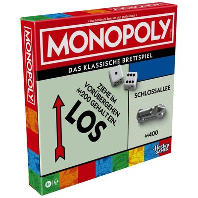 HASBRO G0009100 Monopoly Brettspiel Classic Refresh