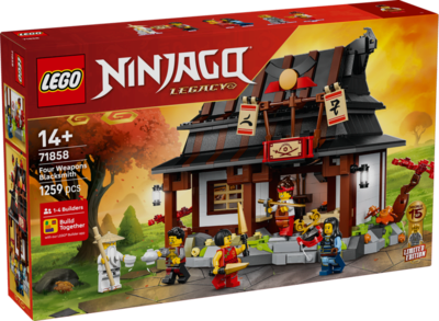 LEGO® NINJAGO 71858 15-jähriges Jubiläum der Vier-Waffen-Schmiede