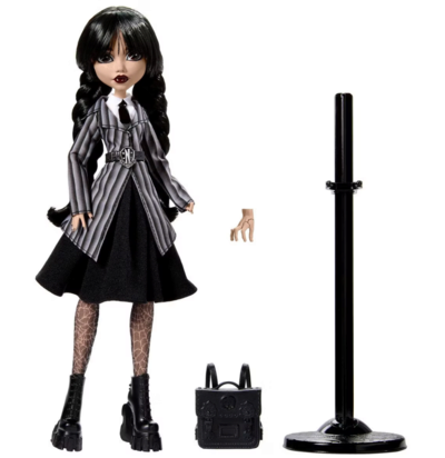 MATTEL HXJ04 Monster High x Wednesday Kollektion - Wednesday Addams Puppe