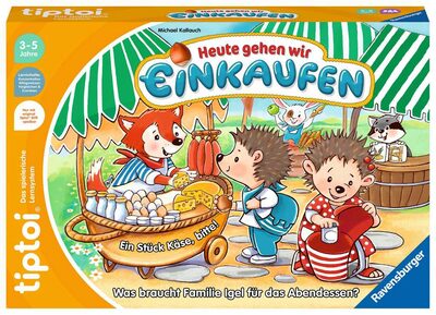 RAVENSBURGER 00119 tiptoi® Lernspiel - Heute gehen wir einkaufen