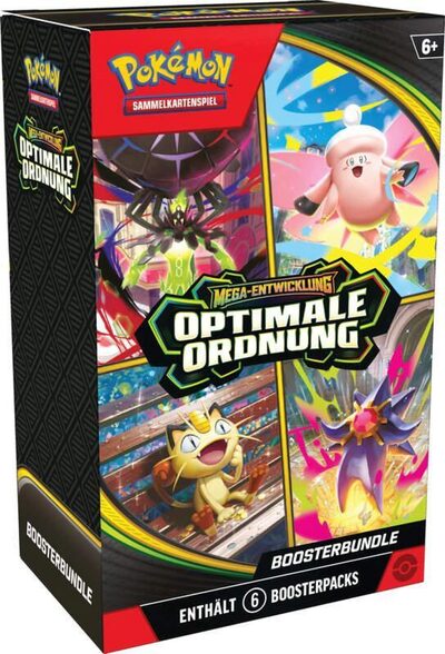 POKEMON 13688 PKM Pokémon Boosterbundle Mega-Entwicklung - Optimale Ordnung