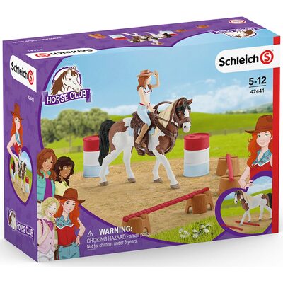 SCHLEICH 42441 Horse Club Hannahs Western-Reitset
