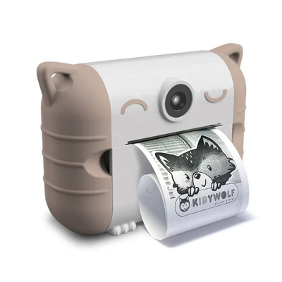 KIDYWOLF KIDYPRINT-PE Sofortbildkamera pfirsich