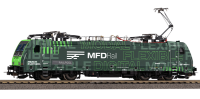 PIKO 71330 H0 Sound-Elektrolok/Sound BR 186 'MFD Rail', Railpool, Ep. VI