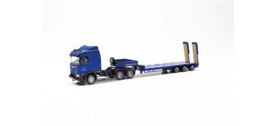 HERPA 747035 1:87 Scania CR ND Semitieflade-Sattelzug 'Wehrtechnische Dienststelle für Waffen und Munition'