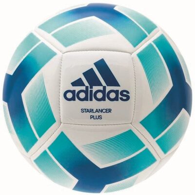 ADIDAS HT2463 Fussball Starlancer, Größe 5, blau-weiß