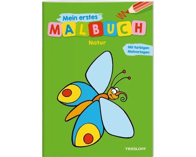 TESSLOFF 378864034 Mein erstes Malbuch. Natur
