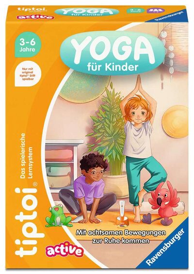 RAVENSBURGER 00230 tiptoi® ACTIVE Yoga für Kinder
