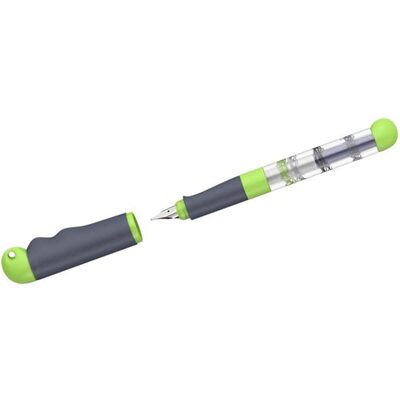 SCHNEIDER 162821 Füller Base Kid A grau-grün, Anfängerfeder A