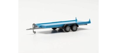 HERPA 052450-002 1:87 Transportanhänger für PKW, hellblau