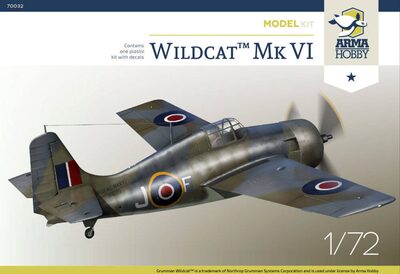 ARMA HOBBY 70032 1:72 Wildcat Mk VI Model Kit