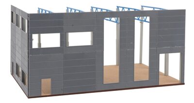 FALLER 130892 H0 Industriehalle im Bau, Systembau, Ep. VI