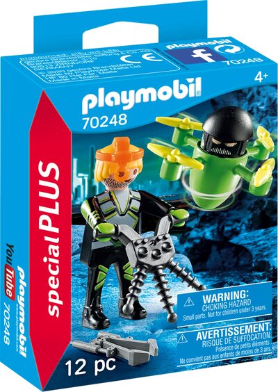 PLAYMOBIL® 70248 Agent mit Drohne