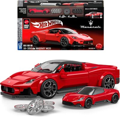 HOT WHEELS JFR90 Hot Wheels Building SPEED SERIES MASERATI