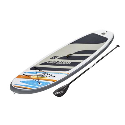 BESTWAY 65342 SUP Allround Board-Set 'White Cap', 305 x 84 x 12 cm