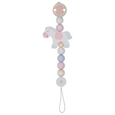 goki 65235 Schnullerkette Pferd 21 cm