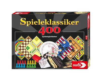 NORIS 606111688 Spieleklassiker - 400 Spielmöglichkeiten