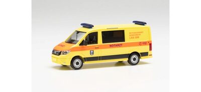 HERPA 700757 1:87 MAN TGE Flachdach 'Rettungsdienst Bundeswehr Leitender Notarzt Berlin'