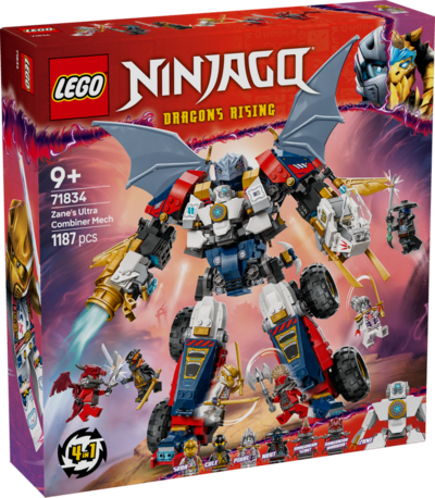LEGO® NINJAGO 71834 Zanes Ultra-Kombi-Mech