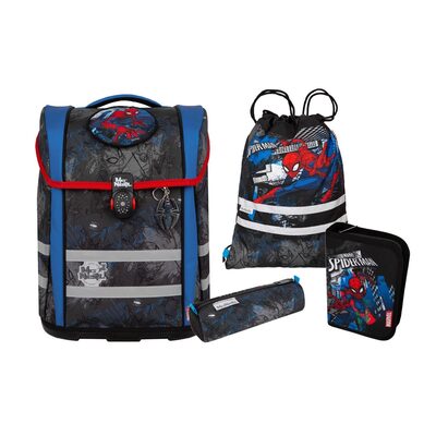 MCNEILL 9658275000 Schulranzen-Set PERFECTO, 5tlg. MARVEL – SPIDER MAN -Kollektion 2025-