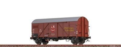 BRAWA 51192 H0 Gedeckter Güterwagen Gmhs35 „Lebkuchen-Schmidt“, DB, Ep. III