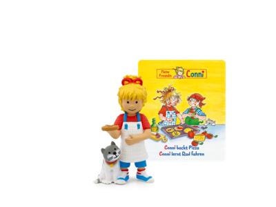 tonies® 10002022 Conni - Conni backt Pizza / Conni lernt Rad fahren (Neuauflage 2023)