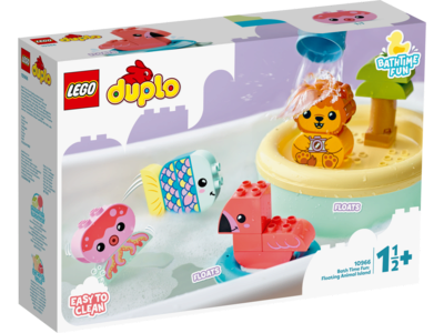 LEGO® DUPLO® 10966 Badewannenspaß: Schwimmende Tierinsel