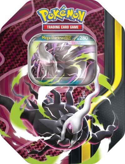 POKEMON 14180 PKM Pokémon Tin-Box Mega-Kräfte: Mega-Darkrai