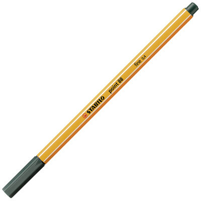 STABILO 88/63 Fineliner - STABILO point 88 - Einzelstift - olivgrün