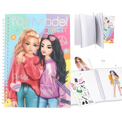 DEPESCHE 13166 TOPModel Pocket Malbuch