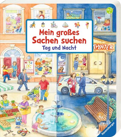 RAVENSBURGER 43770 Mein großes Sachen suchen: Tag und Nacht