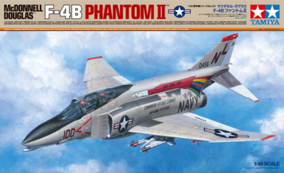 TAMIYA 300061121 1:48 F-4B Phantom II McDonnell Douglas