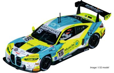 CARRERA 50051027 Carrera Hybrid KI Gaming Rennaction Fahrzeug 1:50 BMW M4 GT3 'RAM Racing, No. 15'