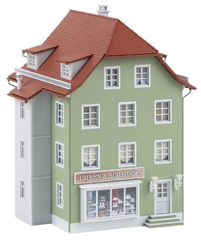 FALLER 191791 H0 Stadthaus mit Juwelier, Ep. IV