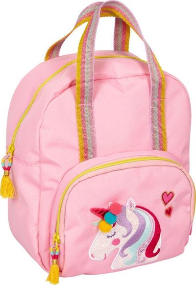 DIE SPIEGELBURG 22056 Rucksack Glitzer Einhorn - Einhorn-Paradies