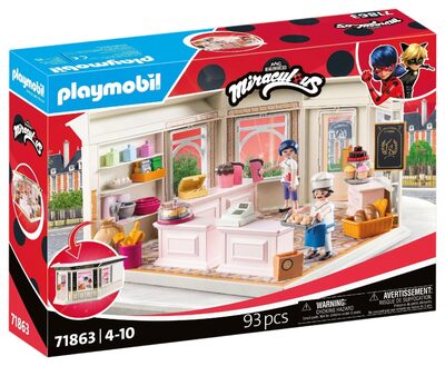 PLAYMOBIL 71863 Miraculous: Französische Bäckerei