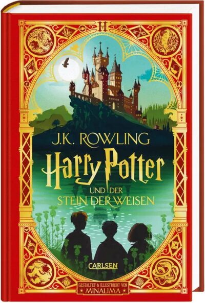 CARLSEN 155831 Harry Potter und der Stein der Weisen: MinaLima-Ausgabe (Harry Potter 1)