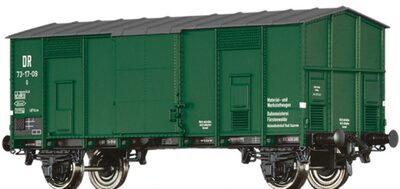 BRAWA 48566 H0 Spitzdachwagen G „Material- und Werkstattwagen”, DR, Ep. III