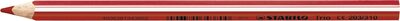 STABILO 203/310 Dreikant-Buntstift - STABILO Trio dick - Einzelstift - rot