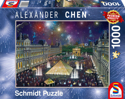 SCHMIDT SPIELE 59648 Feuerwerk am Louvre