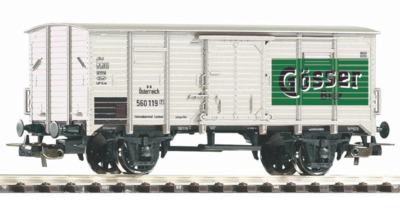 PIKO 58948 H0 Gedeckter Güterwagen G02 'Gösser Bier', ÖBB, Ep. III