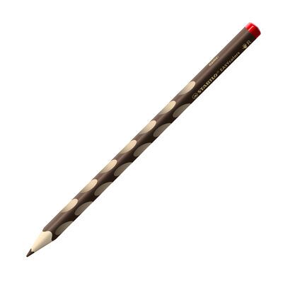 STABILO 332/635 Ergonomischer Buntstift für Rechtshänder - STABILO EASYcolors - Einzelstift - dunkel braun