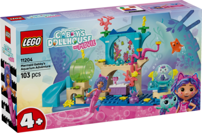 LEGO® Gabby's Dollhouse 11204 Meerjungfrau Gabbys Aquarium Abenteuer