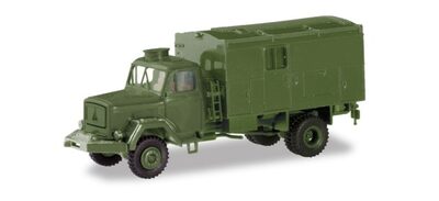 HERPA 746649 1:87 Magirus 7500 Jupiter Koffer-LKW 'Bundeswehr'