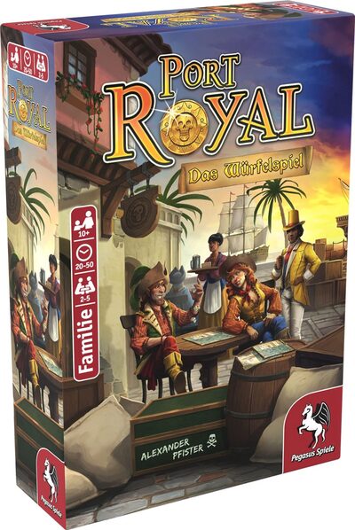 PEGASUS SPIELE 51247G Port Royal - Das Würfelspiel