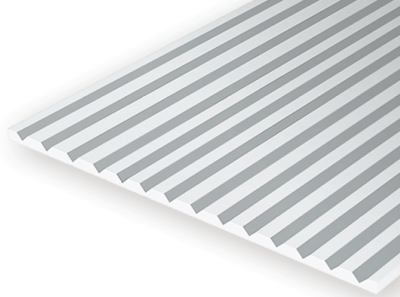 EVERGREEN 002080 Strukturplatte, 0,5x150x300 mm. Raster 2,00 mm, 1Stück