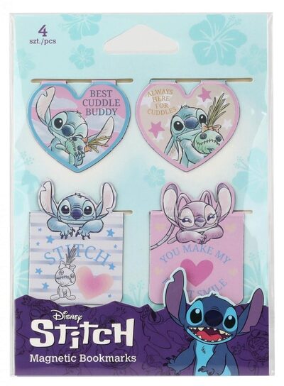 STITCH 75354PTR Stitch Magnet-Lesezeichen - 4 verschiedene Motive
